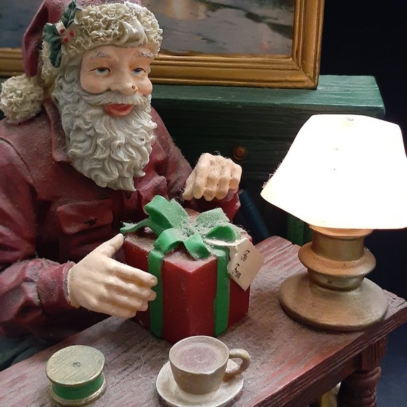 Thomas Kinkade The Hope of Christmas Santa - Picture 8 of 9